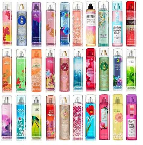 bath and body works perfume scents|all bath and body works scents ever made.